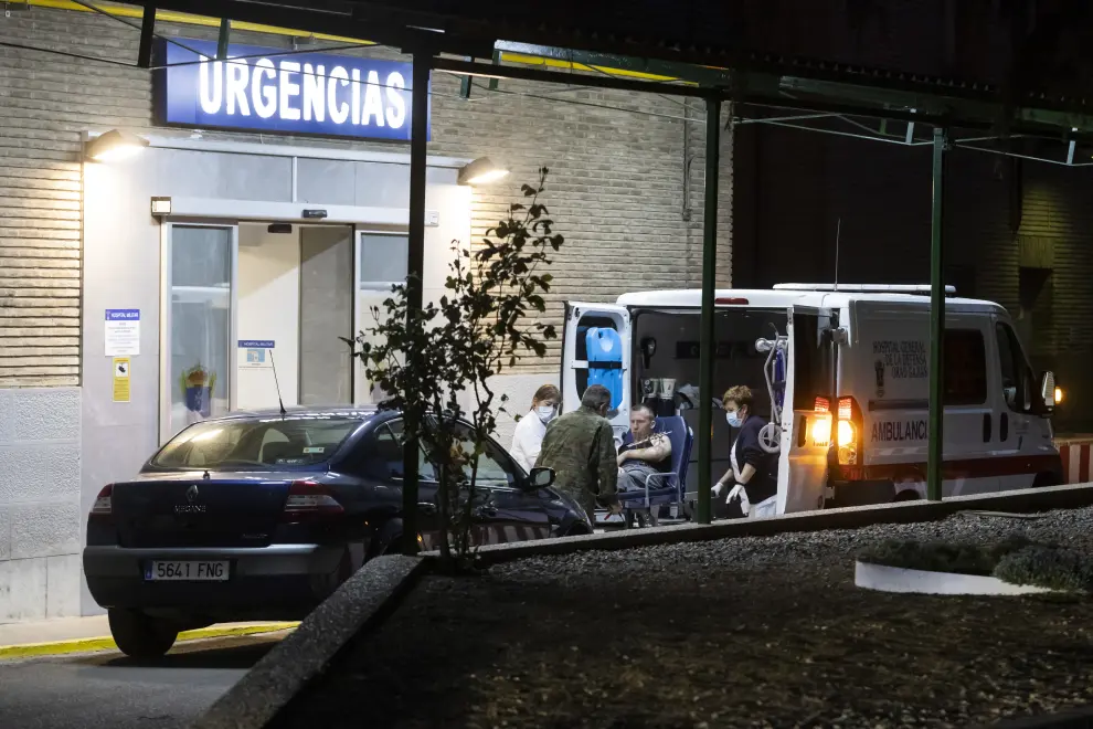 Fotos de los heridos ucranianos llegados a Zaragoza