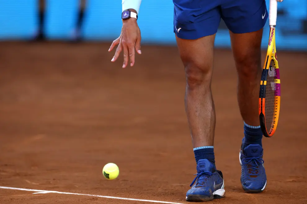 Fotos del partido de tenis entre Nadal y Alcaraz en el Madrid Open