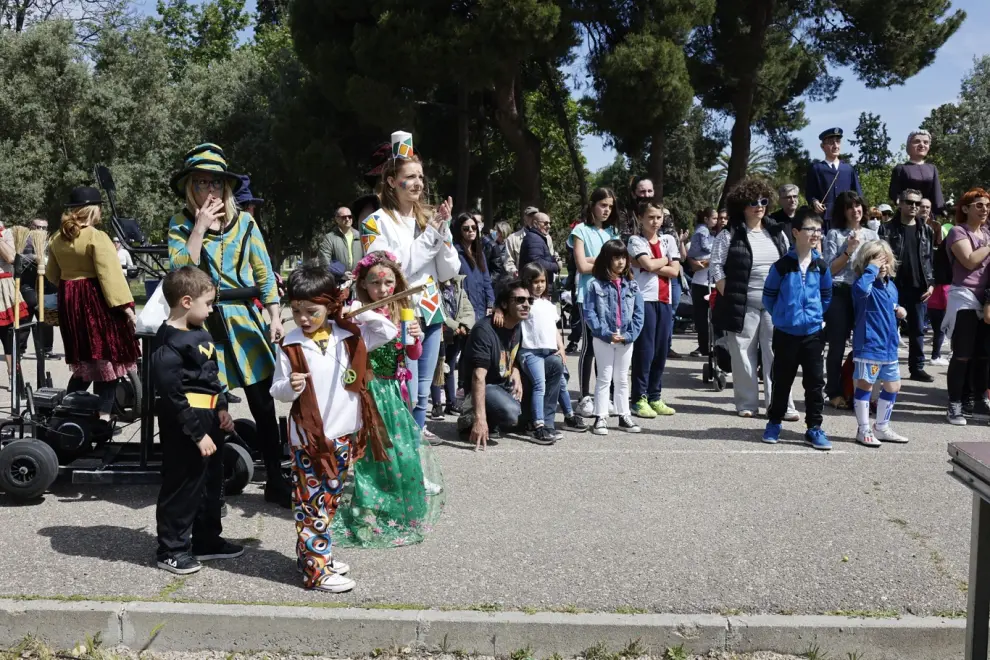 Se ha conmemorado el 50 aniversario del colegio Tío Jorge, siendo el centro escolar el pregonero de las festejos populares celebrados este sábado en el parque Tío Jorge.