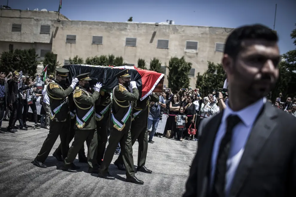 Funeral de Estado para la periodista palestina Shireen Abu Akleh
