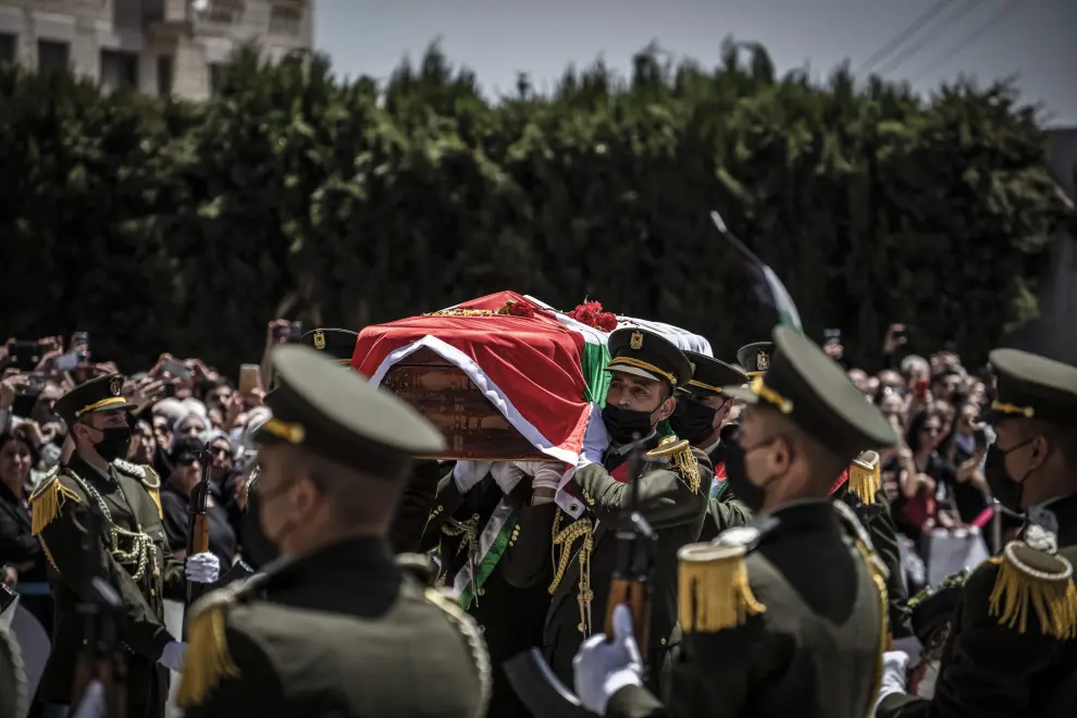 Funeral de Estado para la periodista palestina Shireen Abu Akleh