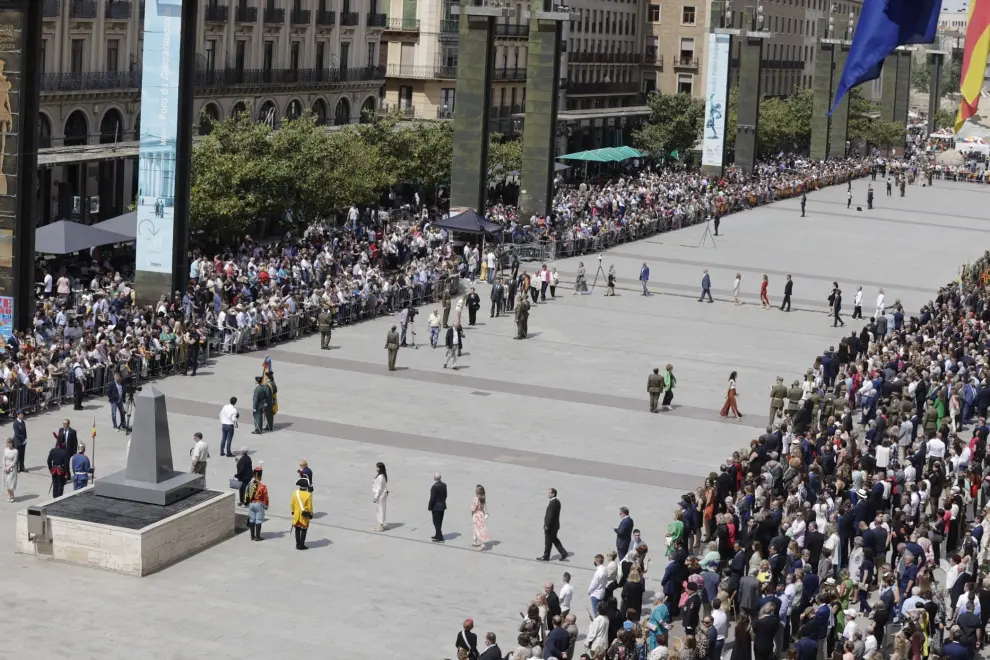 Fotos de la jura de bandera civil en Zaragoza