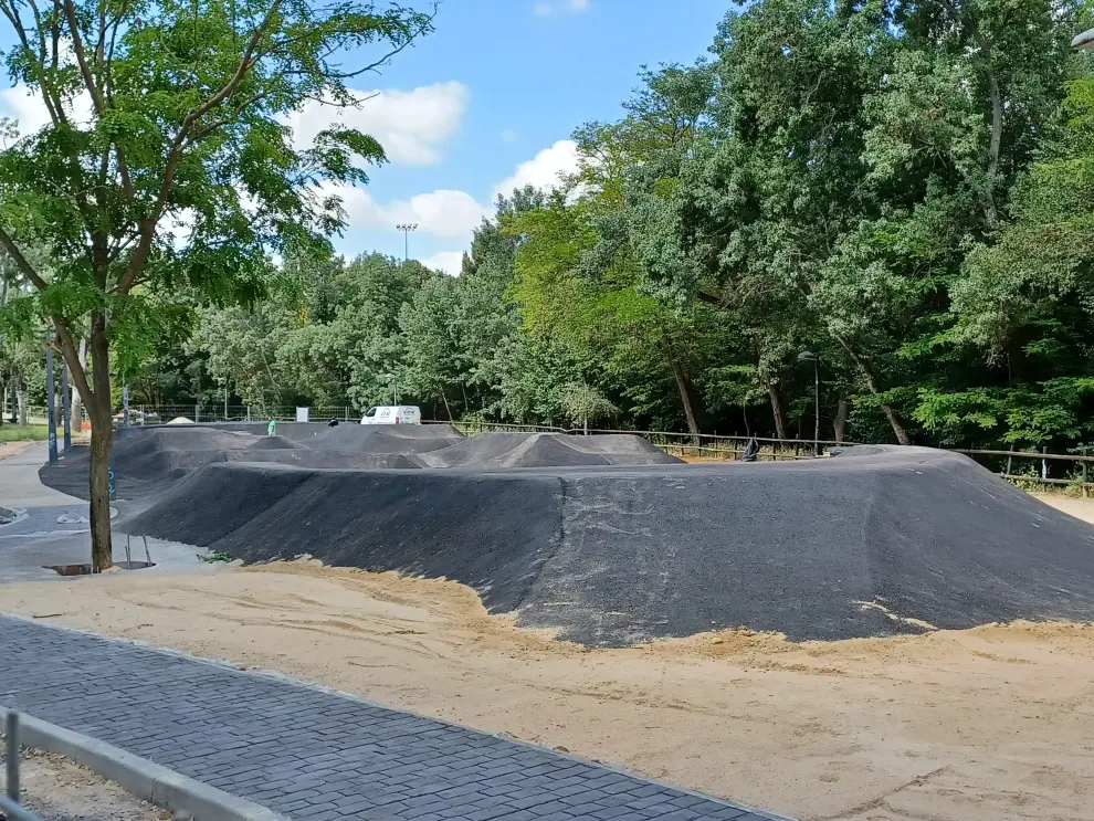 El nuevo circuito para bicis del parque Grande