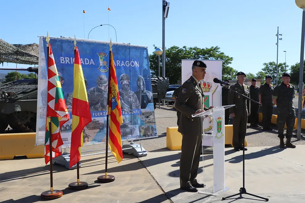 Inauguración de la Exposición estática y dinámica de material de las Fuerzas Armadas.