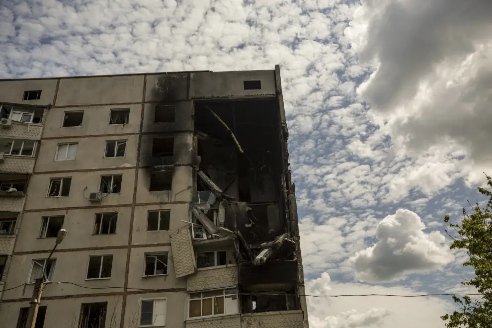 Járkov, la segunda mayor ciudad de Ucrania, en cuyos alrededores siguen los combates
