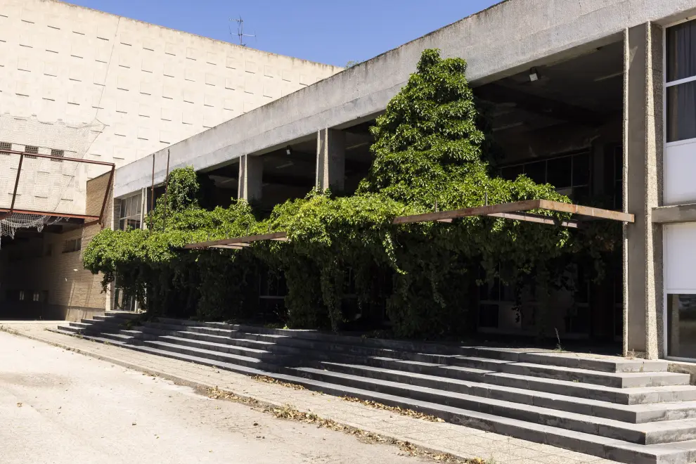 Estado actual de la Universidad Laboral Vírgen del Pilar de Zaragoza.