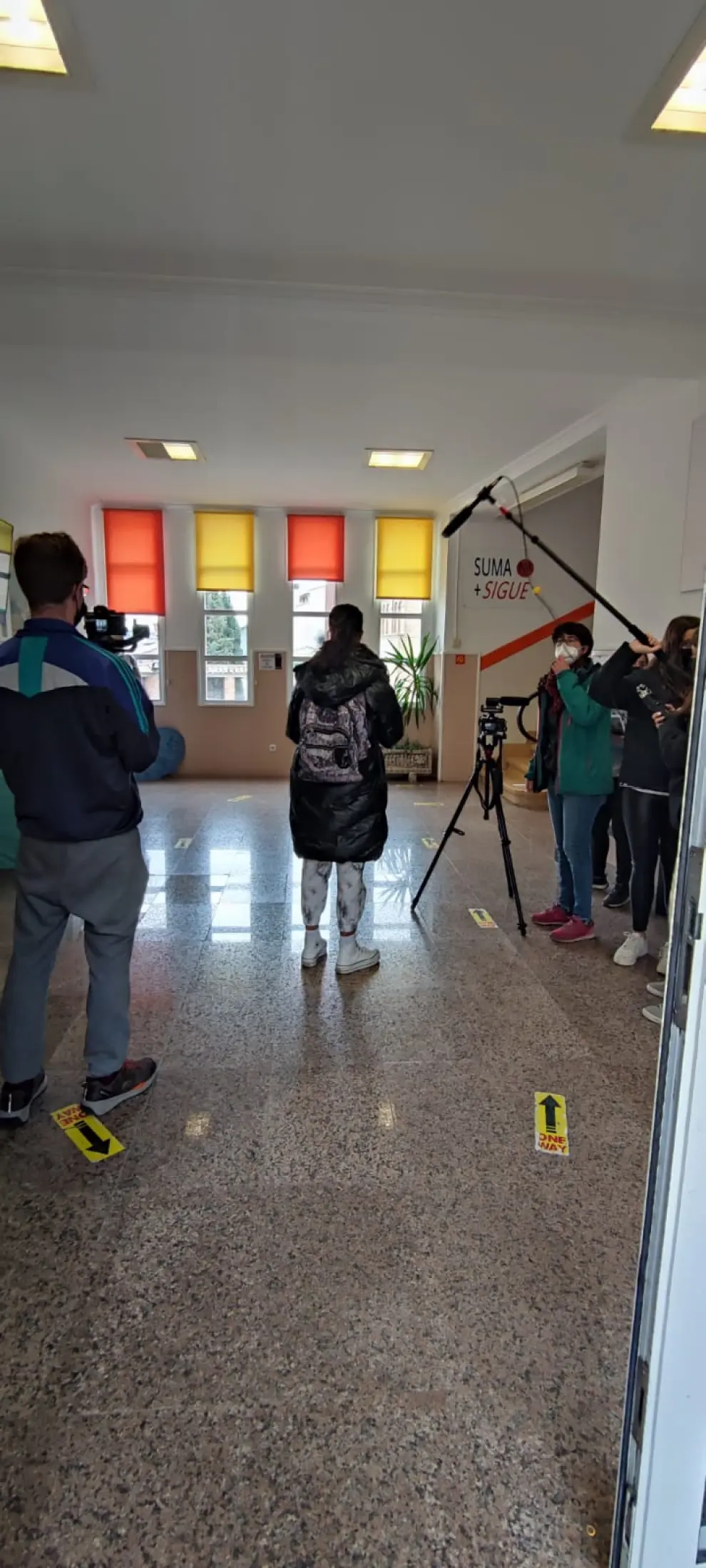 Un colegio de Barbastro gana el premio '#Yocambiotodo' con un corto de salud mental y dona la mitad a Asapme Huesca.