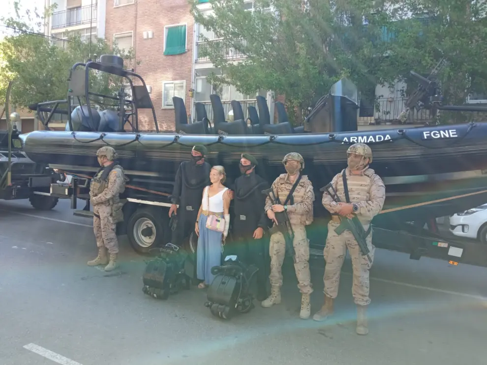 Día de las Fuerzas Armadas en Huesca.