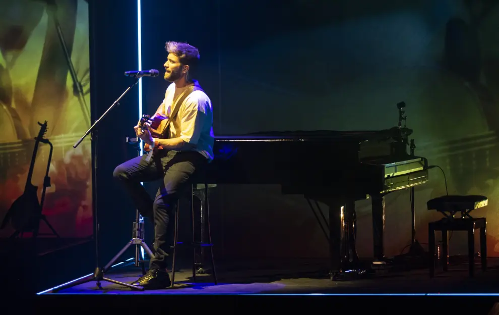 Concierto de Pablo Alborán en Zaragoza.