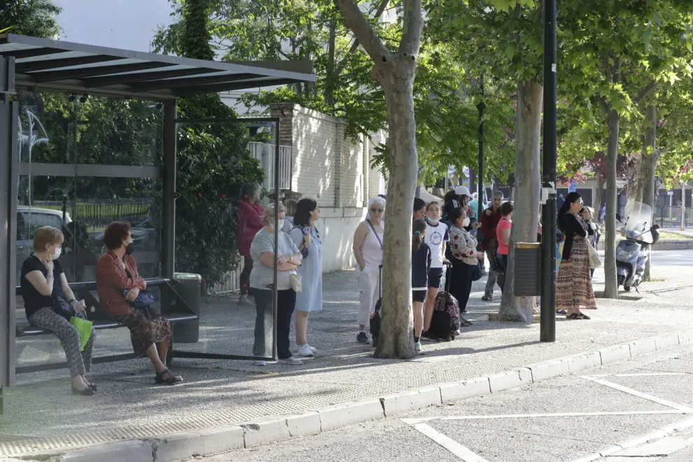 Nueva jornada de huelga del bus en Zaragoza