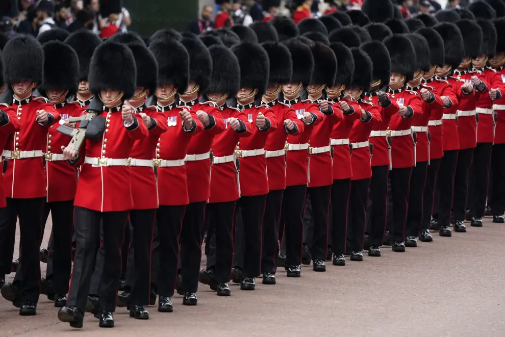 Desfile militar 'Trooping the Colour' en Londres