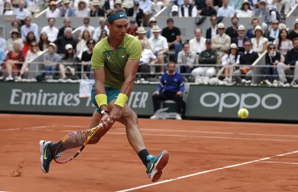 Final de Roland Garros entre Rafal Nadal y Casper Ruud.