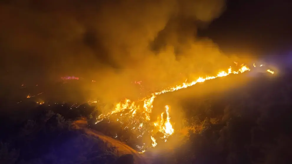 Vuelve a quemarse Sierra Bermeja en Málaga