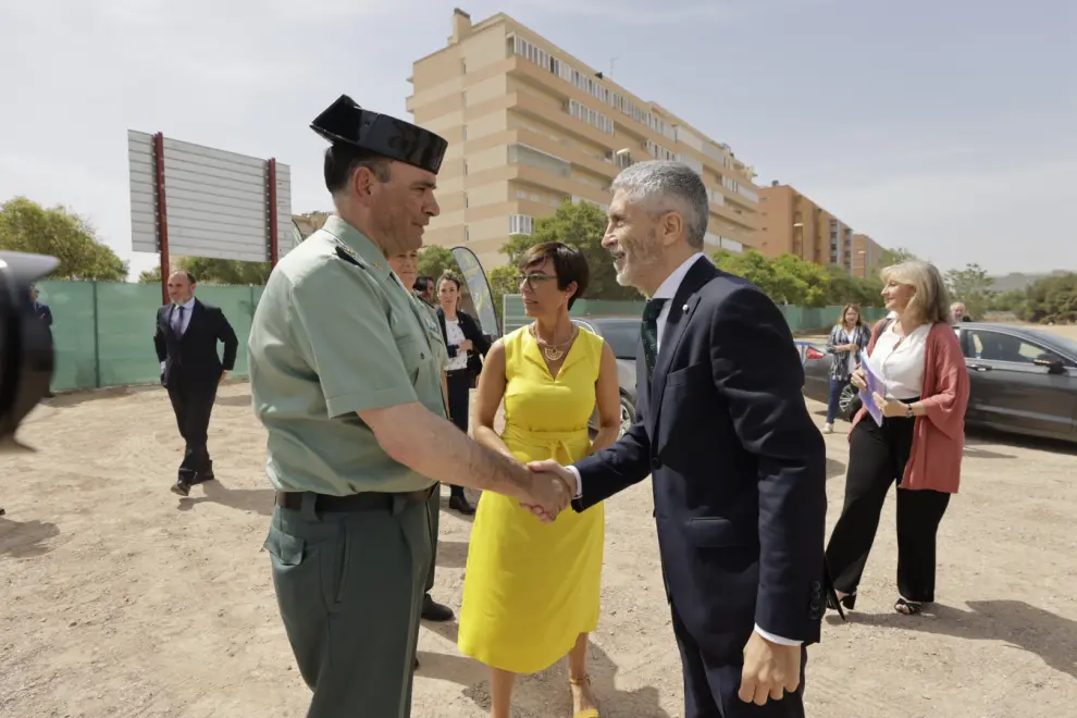 Visita del ministro Grande Marlaska a Zaragoza