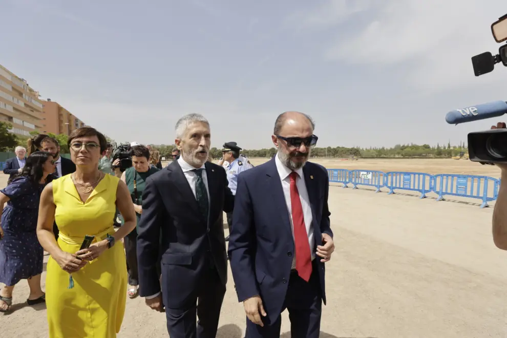 Visita del ministro Grande Marlaska a Zaragoza