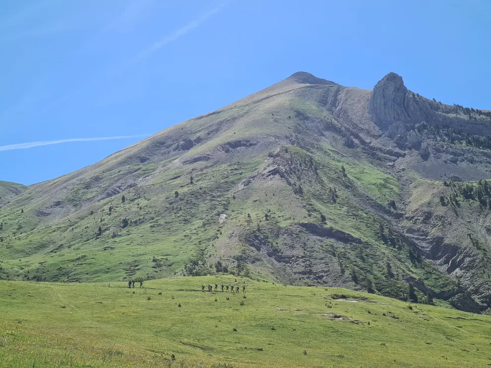 Subida al pico Aspe, cerquita de Aísa.