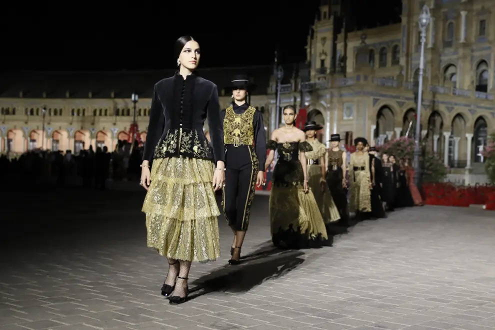 El desfile de Dior en Sevilla.