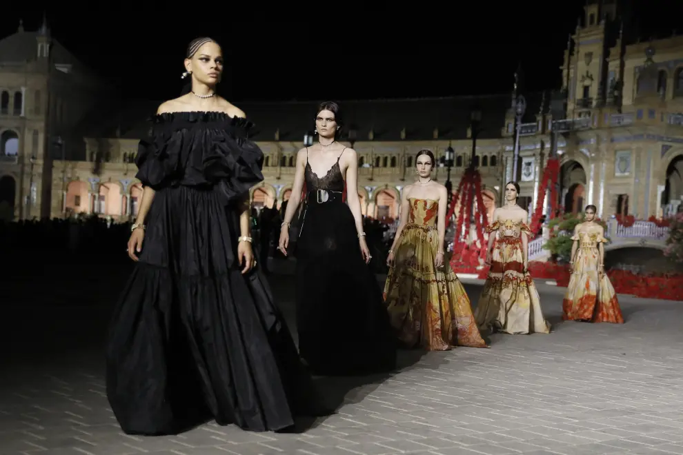 El desfile de Dior en Sevilla.