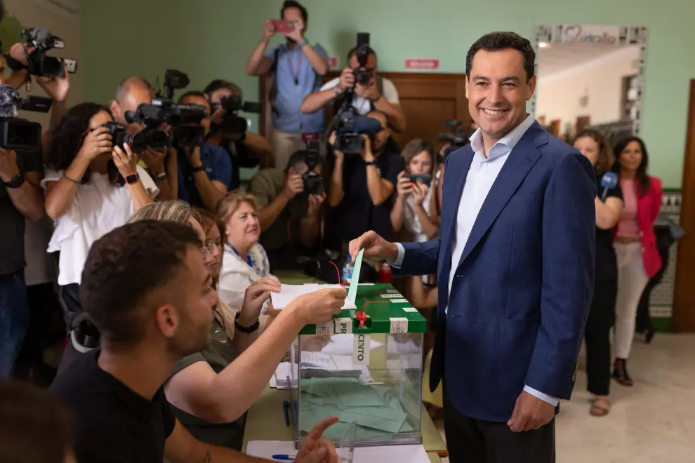 Elecciones autonómicas en Andalucía 2022.