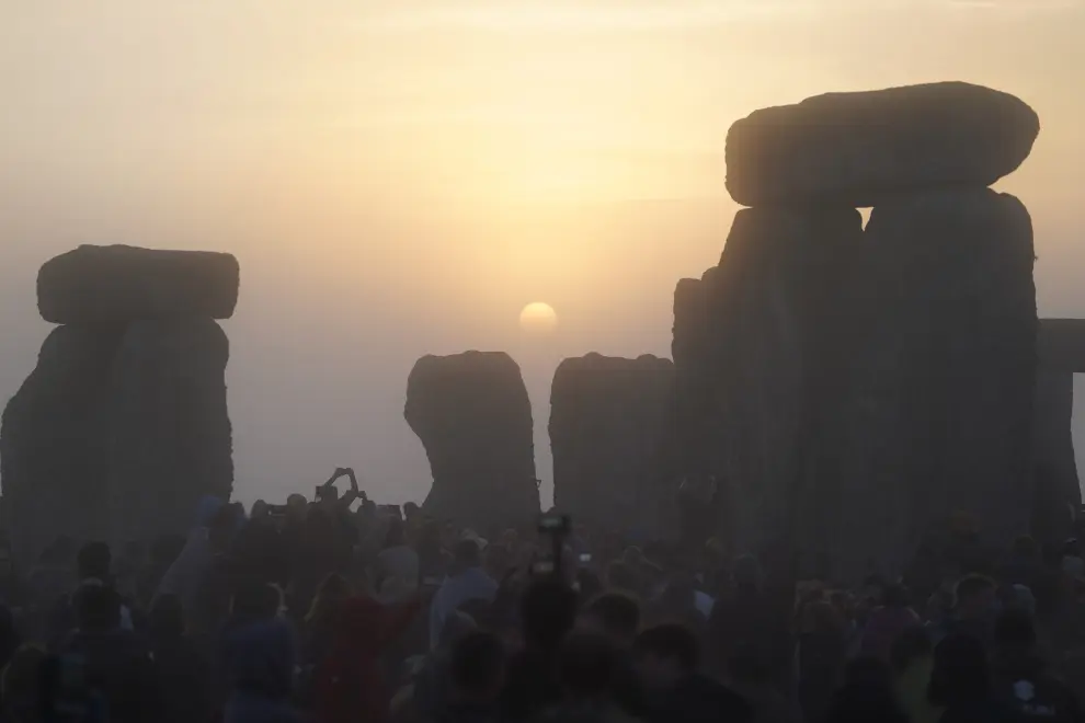 Stonehenge, de nuevo repleto para el solsticio
