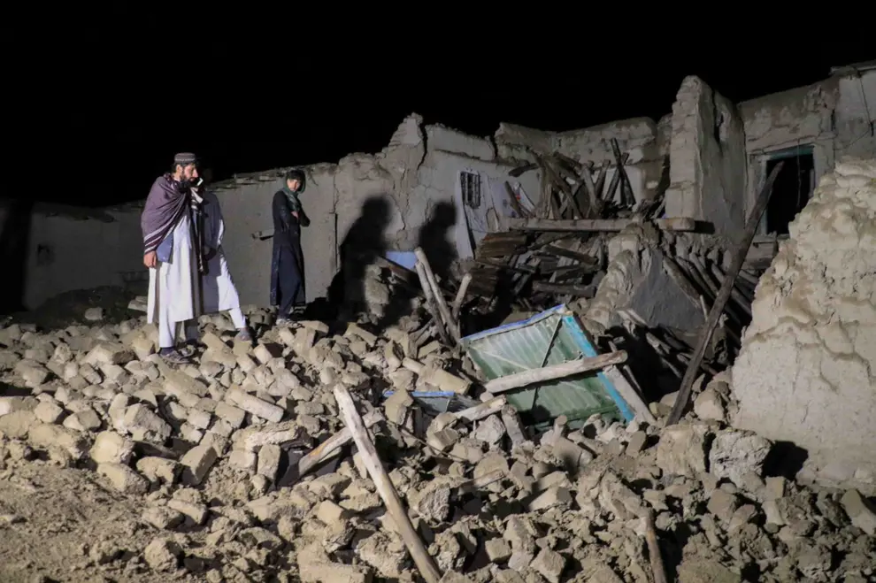 Fotos del terremoto en Afganistán