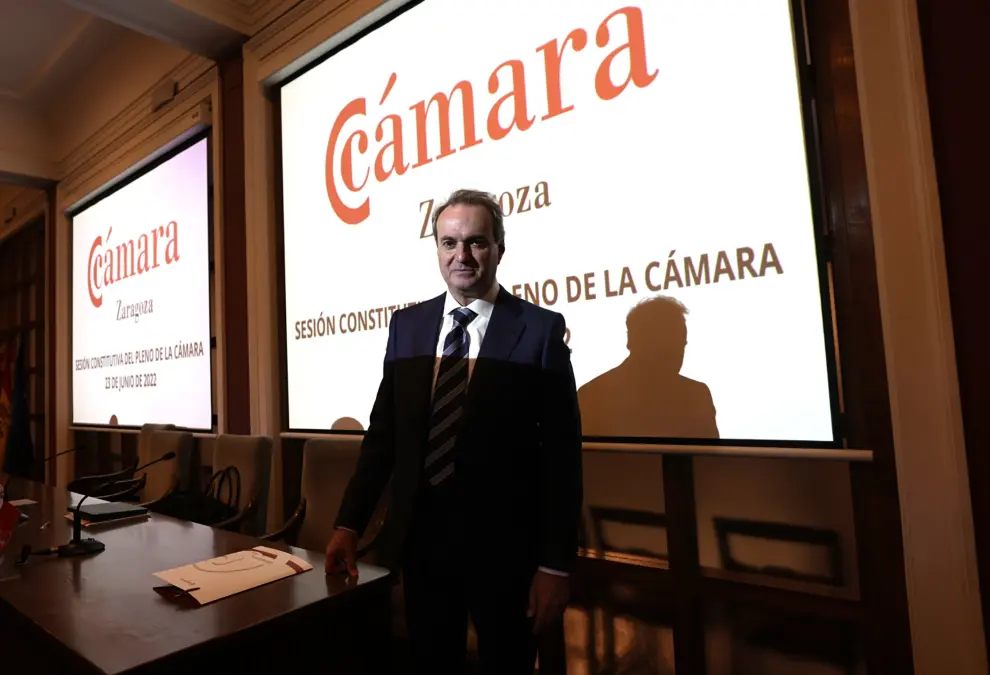 Jorge Villarroya, nuevo presidente de la Cámara de Comercio de Zaragoza