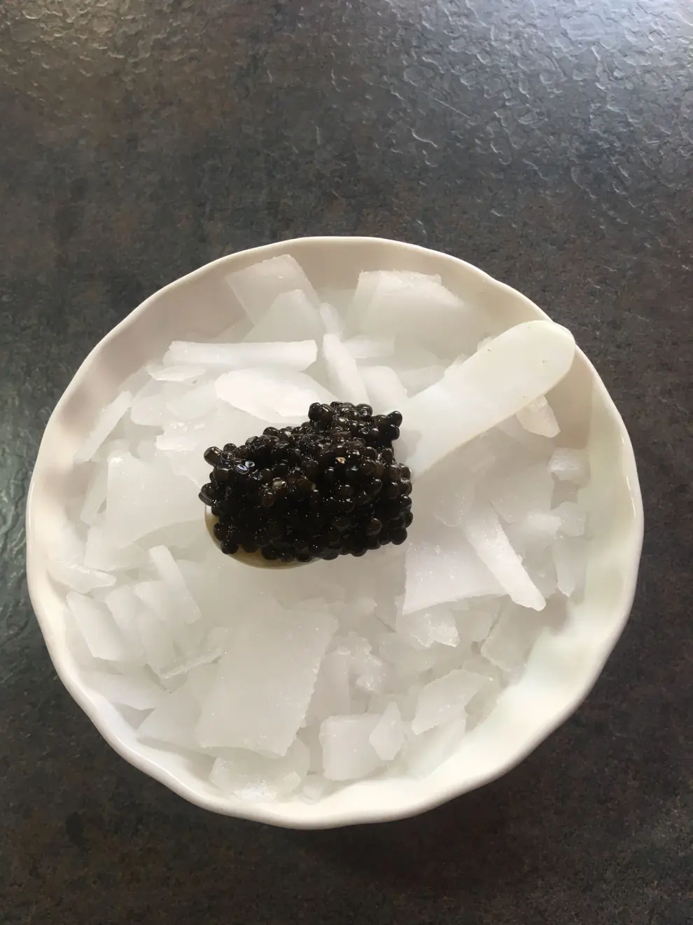 Caviar, en La Ostrería de Zaragoza.