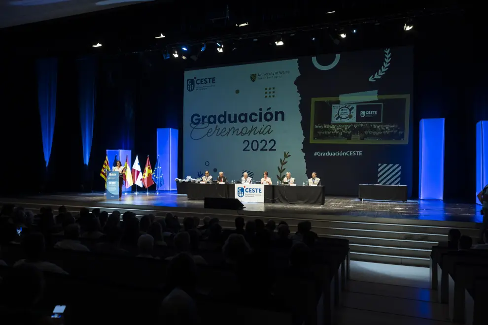 Cultura Palacio de Congresos de Zaragoza. Ceremonia graduación del CESTE / 24-06-2022 / FOTO: GUILLERMO MESTRE[[[FOTOGRAFOS]]]