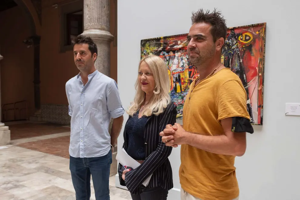 Exposición en el Palacio de Sástago de los artistas participantes en el XXXIII Premio Santa Isabel