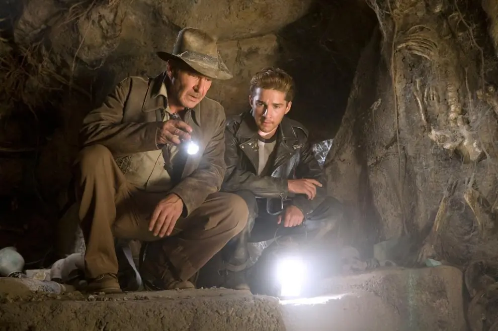 Fotograma de la película 'Indiana Jones y el reino de la calavera de cristal', dirigida por Steven Spielberg en 2008
