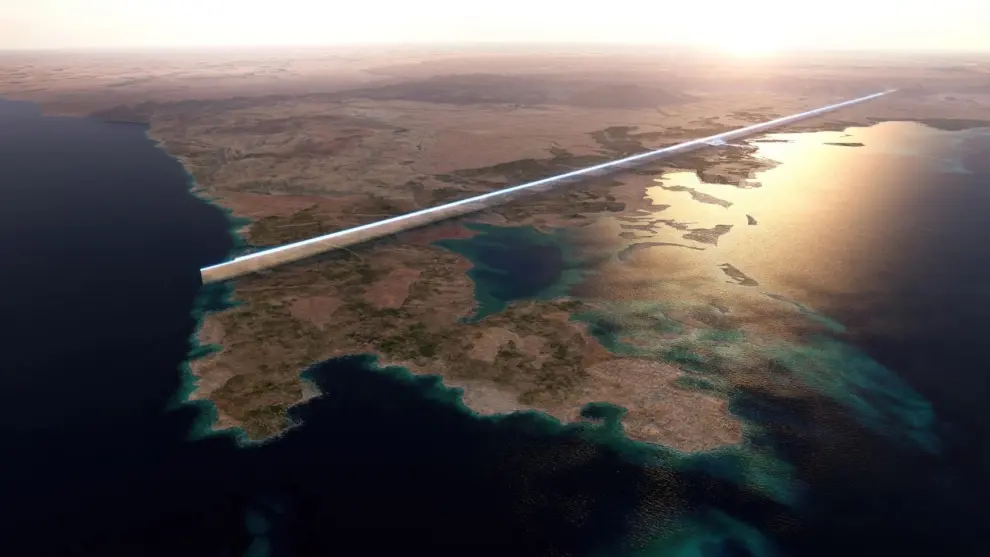 Así es 'The Line', la futurista ciudad soñada por Arabia Saudí