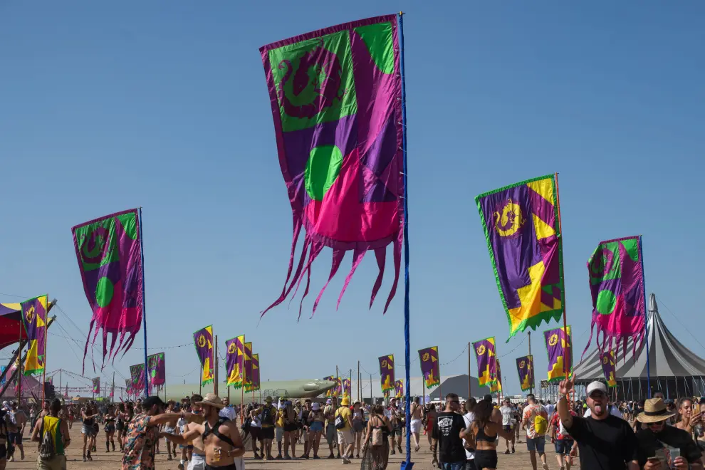 Monegros Desert Festival, celebrado en el desierto de Fraga.
