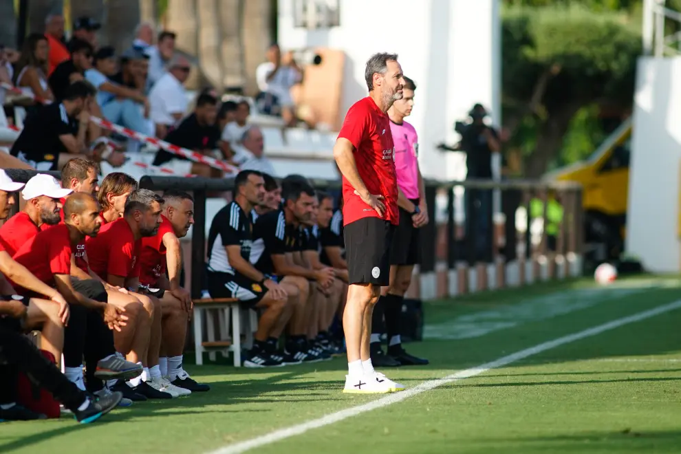 Foto del partido Real Zaragoza-Al Shabab en Marbella, cuarto amistoso de pretemporada