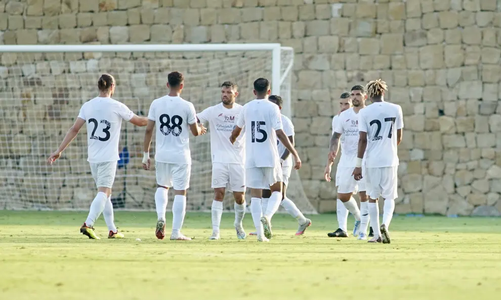 Foto del partido Real Zaragoza-Al Shabab en Marbella, cuarto amistoso de pretemporada