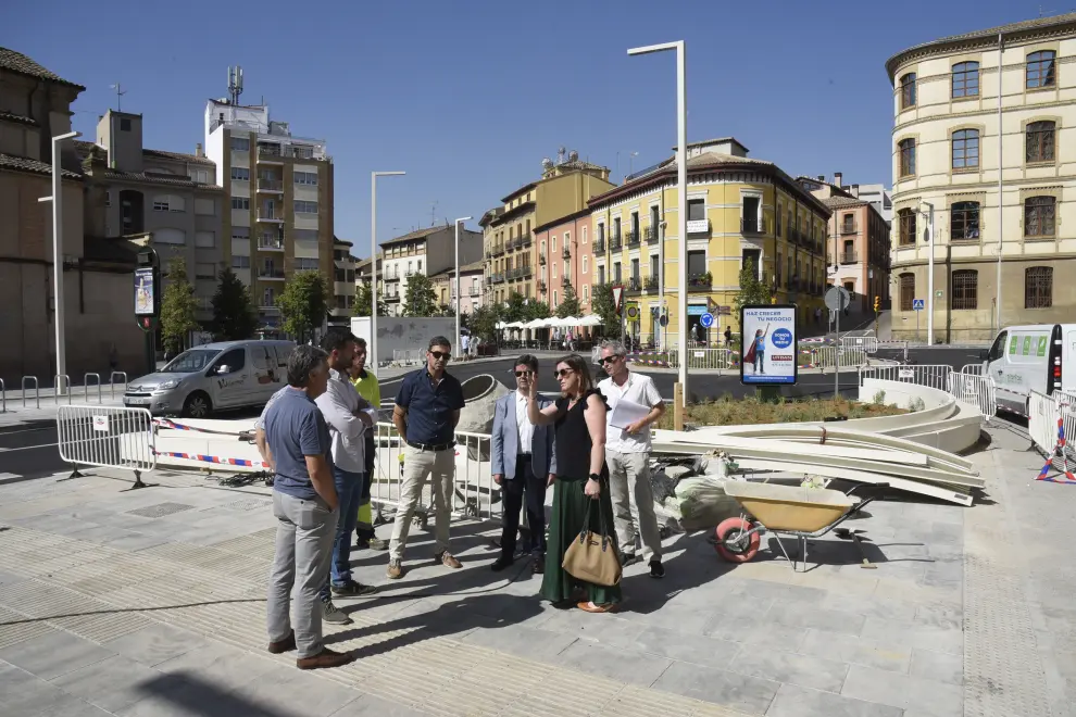 Finalizan las obras de la tercera fase de reurbanización del paseo Ramón y Cajal de Huesca.
