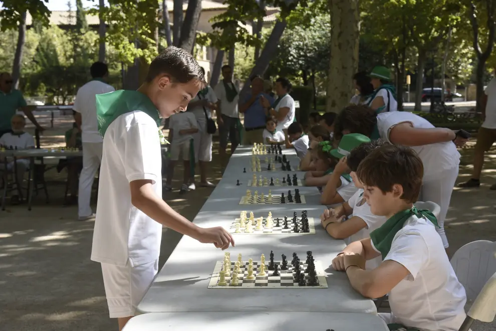 Gran Simultanea de ajedrez de San Lorenzo.
