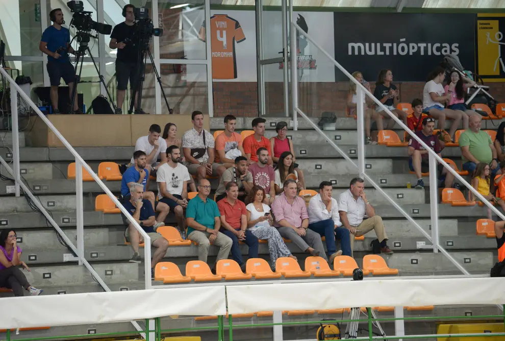 Fotos del partido España-Hungría en Teruel, clasificatorio para el Europeo Voleibol