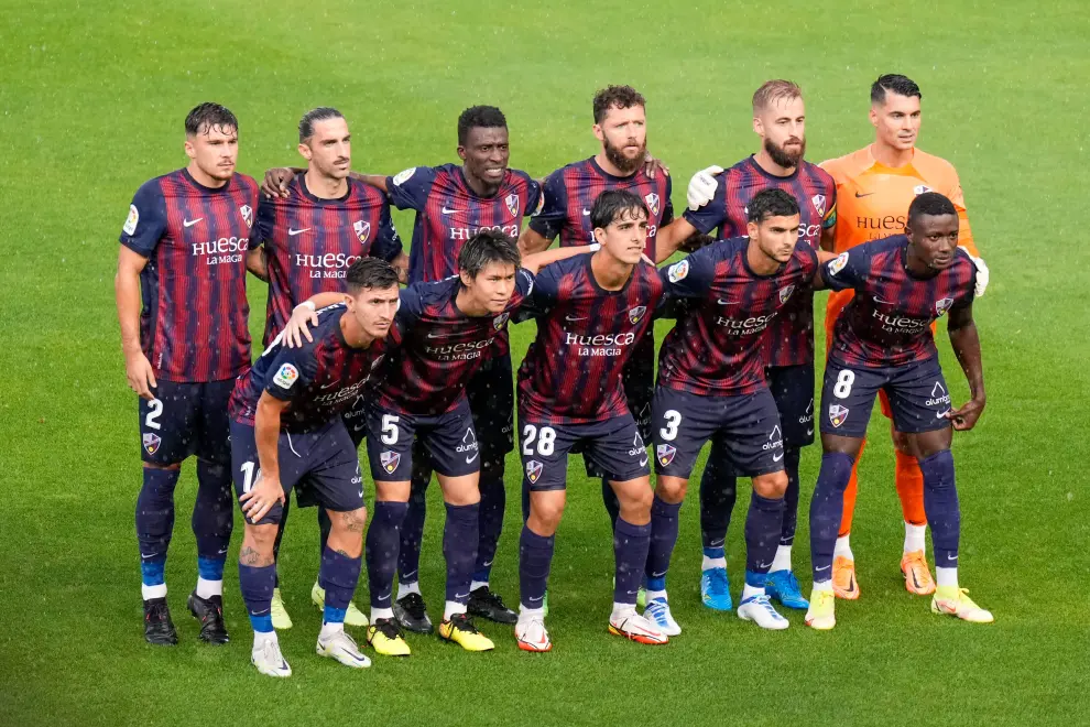 Imágenes del partido Albacete BP vs SD Huesca durante la tercera jornada de la Segunda División.