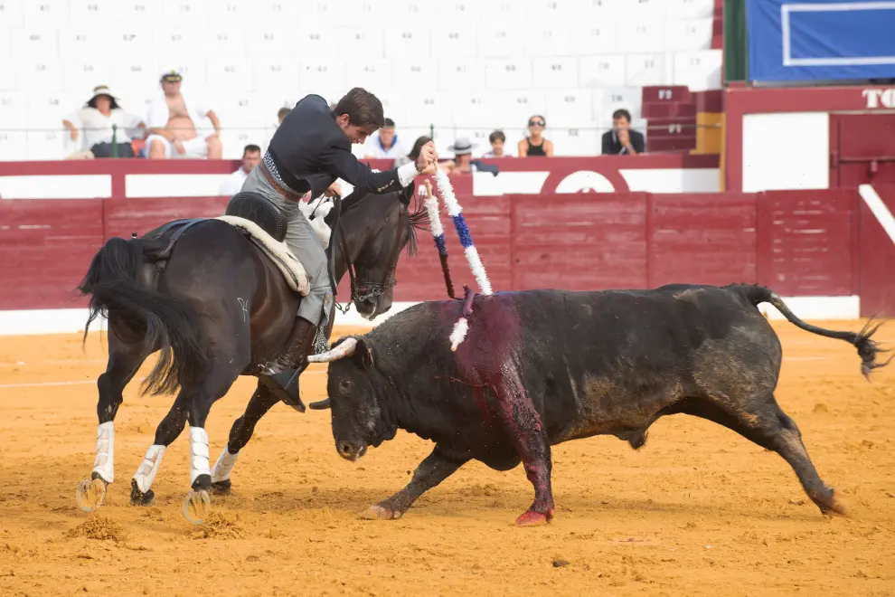 Corrida de toros en las fiestas de Tarazona 2022.