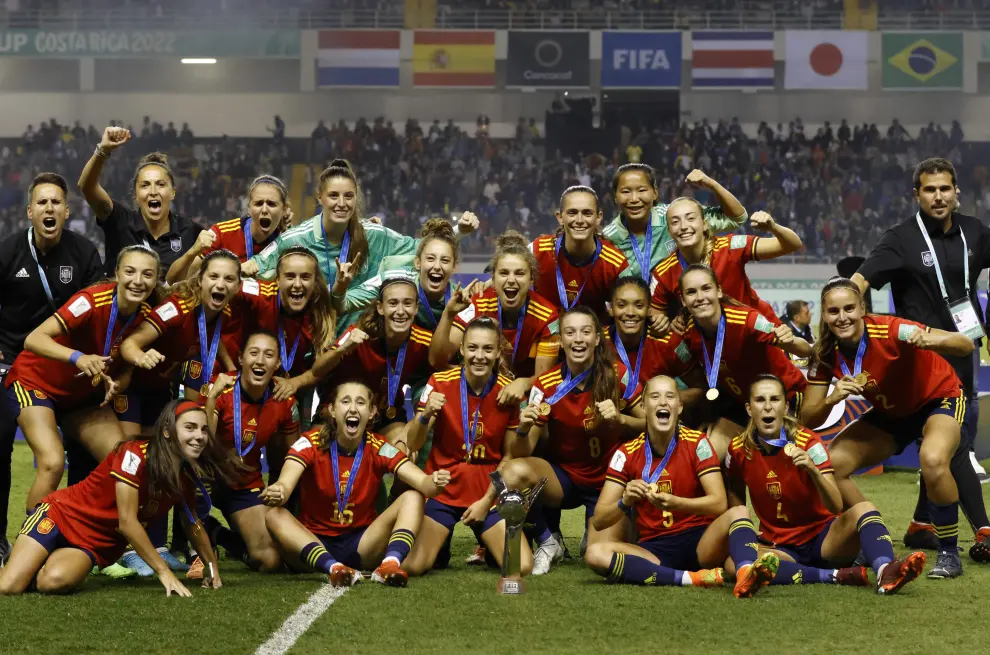 La selección española sub 20, campeona del mundo