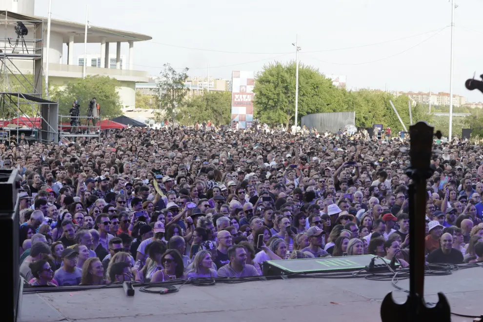 Foto del concierto de Coque Malla en el escenario Nautalia del Vive Latino Zaragoza 2022