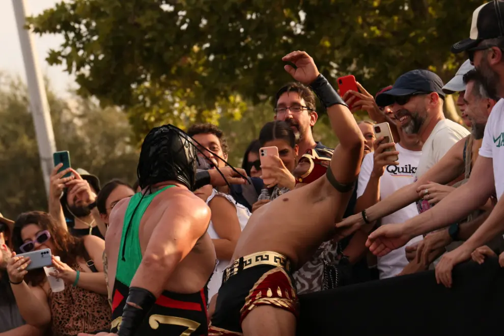 Lucha mexicana en el Vive Latino Zaragoza 2022