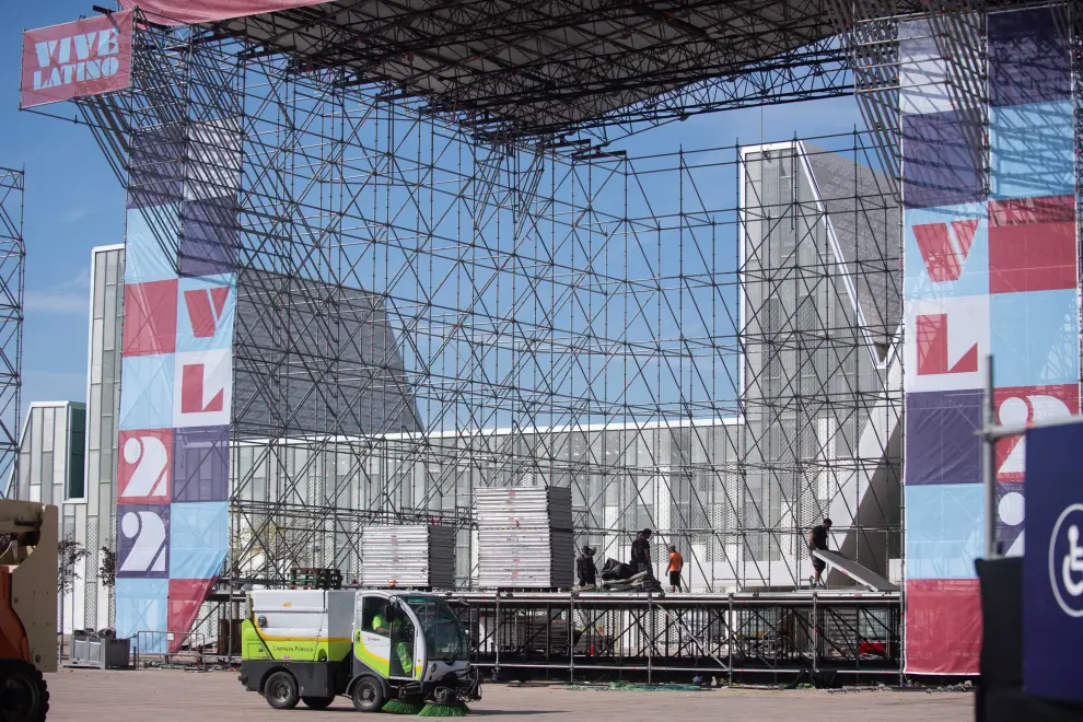 Comienza el desmontaje de los escenarios del Vive Latino