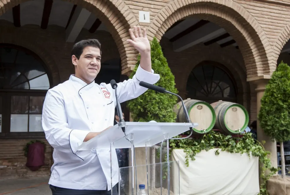 Juan Manuel Sánchez, ganador de la primera edición del programa de televisión 'Masterchef'', fue el elegido en 2013.