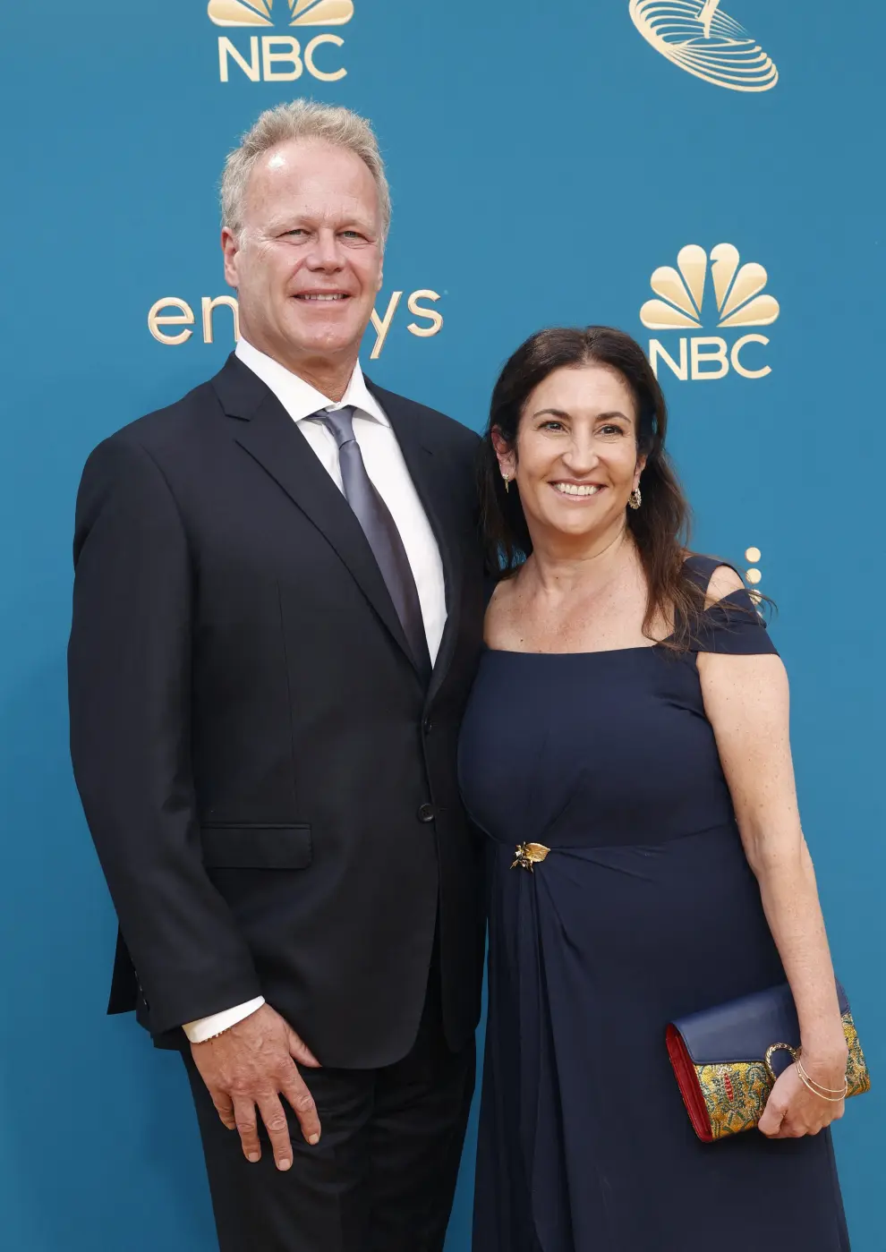 Ameni Rozsa and Randall Good arrive at the 74th Primetime Emmy Awards in Los Angeles, California, U.S., September 12, 2022. REUTERS/Ringo Chiu AWARDS-EMMYS/