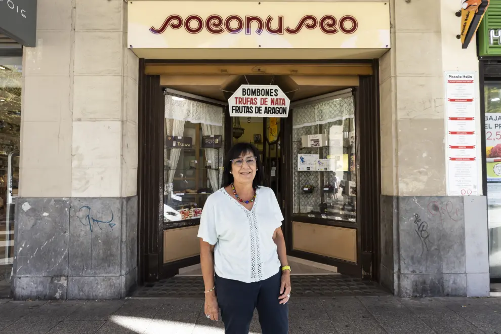 Cierra Soconusco: Pilar Val, última propietaria de la bombonería en Independencia.