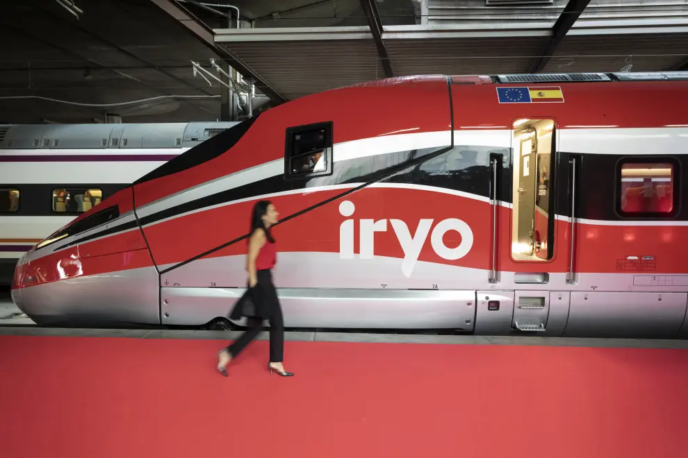Presentación del tren de Iryo en Zaragoza