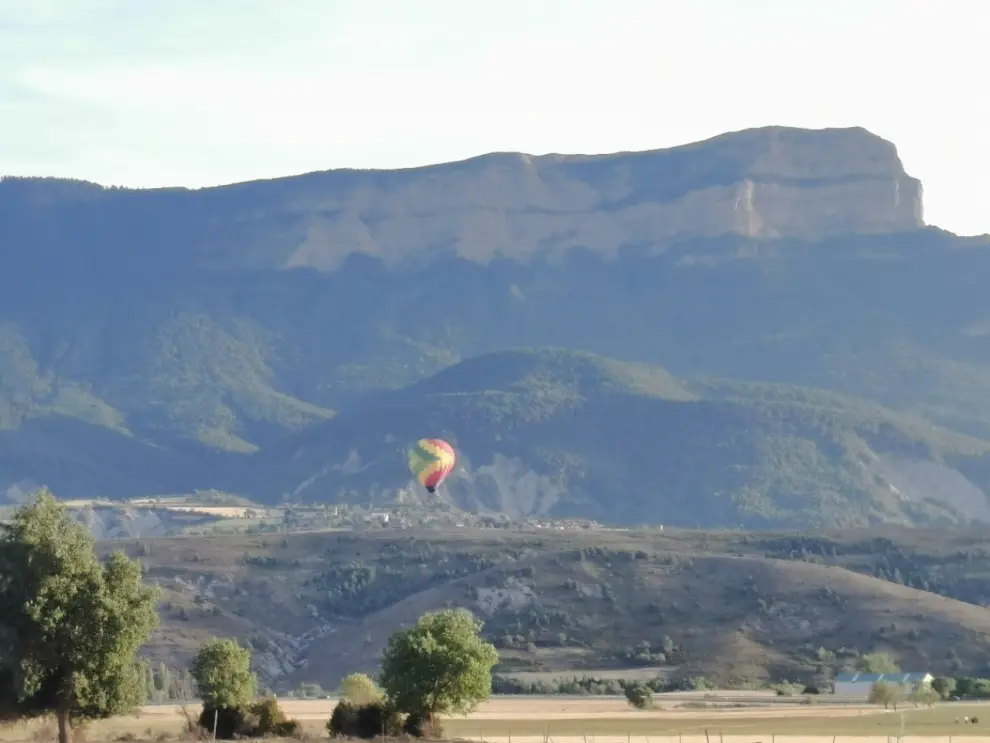 Regata de globos aerostáticos en Jaca
