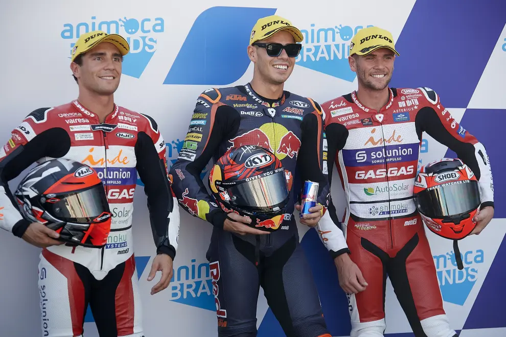 Qualifying de Moto2 durante el Gran Premio Animoca Brands de Aragón