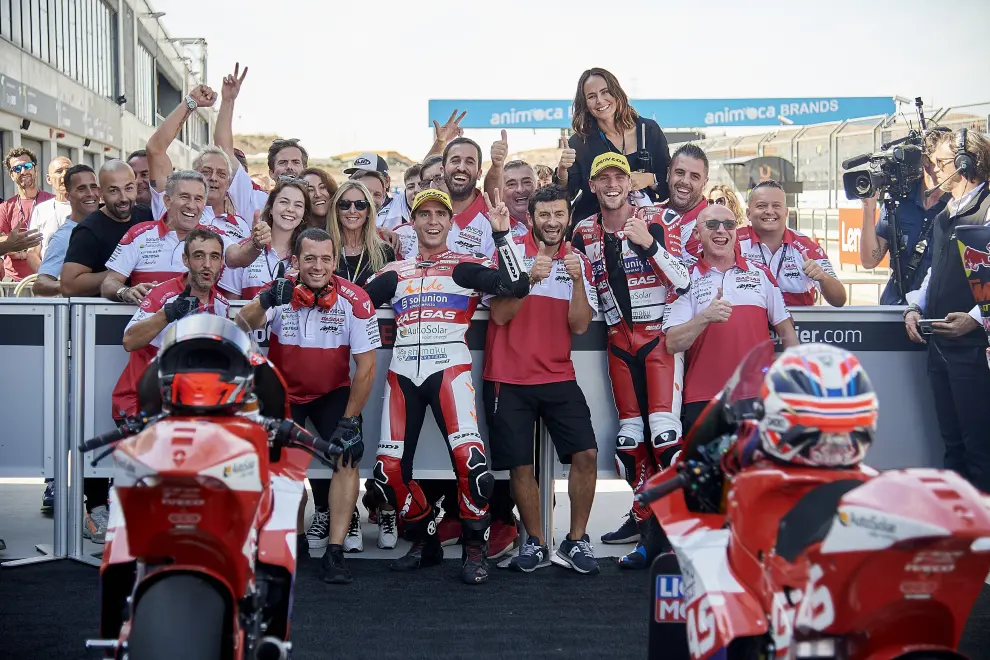 Qualifying de Moto2 durante el Gran Premio Animoca Brands de Aragón